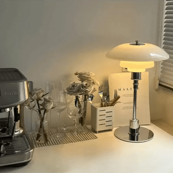 LunaGlow Adjustable LED Table Lamp for Cozy Illumination