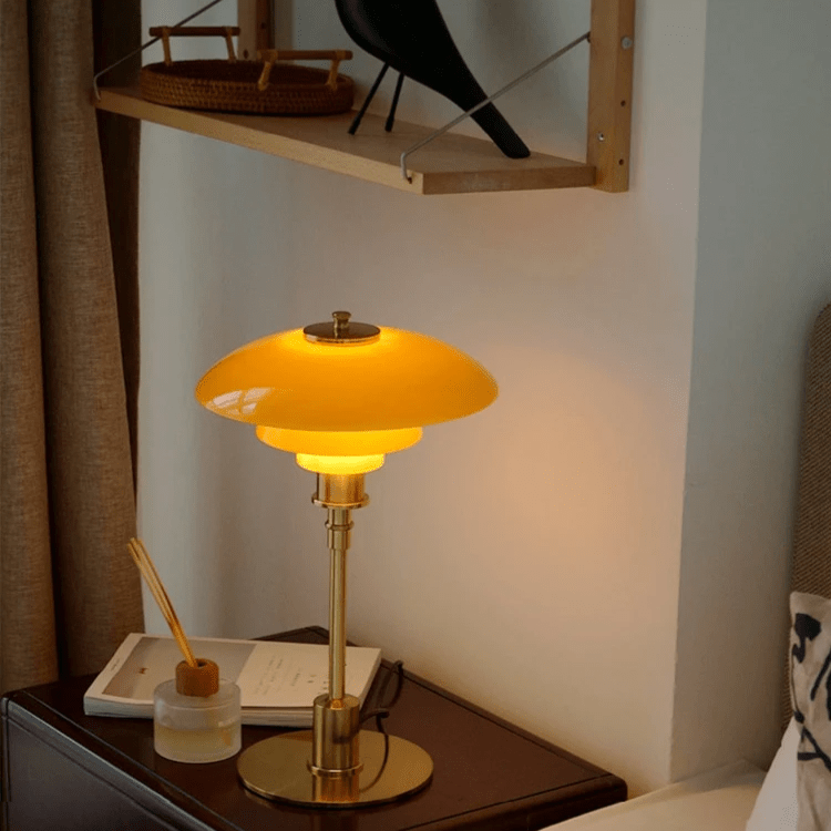 LunaGlow Adjustable LED Table Lamp for Cozy Illumination