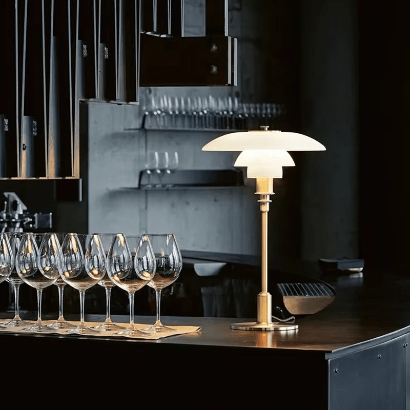 LunaGlow Adjustable LED Table Lamp for Cozy Illumination
