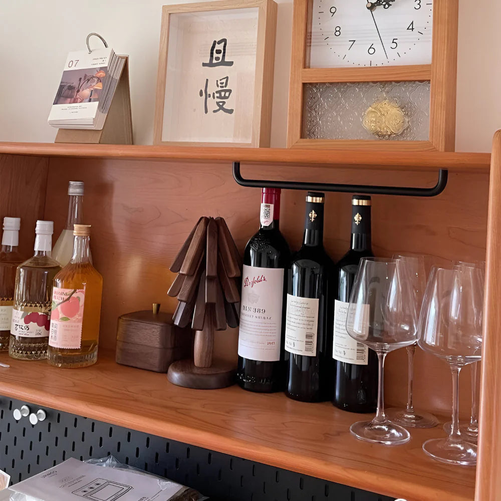 Elegant Walnut Table Protector for Stylish Dining