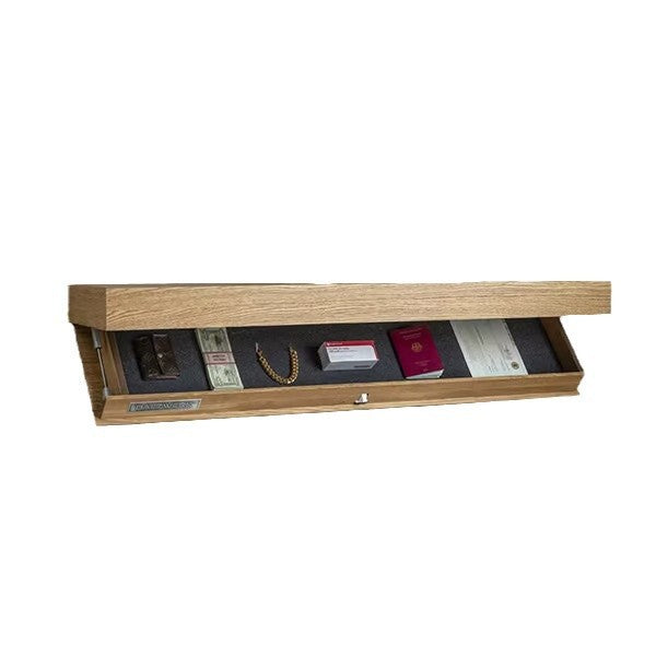 Hidden Storage Floating Wall Shelf | Modern Minimalist Design for Home