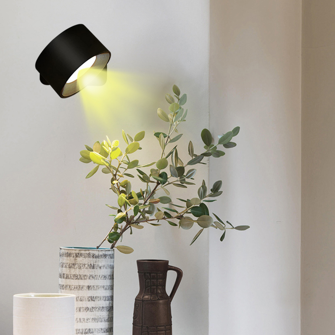 Taavita | Cordless Rechargeable 360° Wall Lamp
