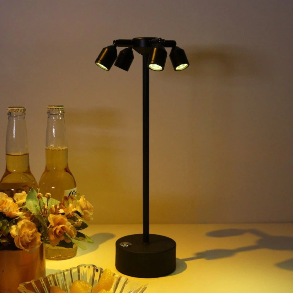 Versatile Touch-Controlled Table Lamp with 360° Rotation