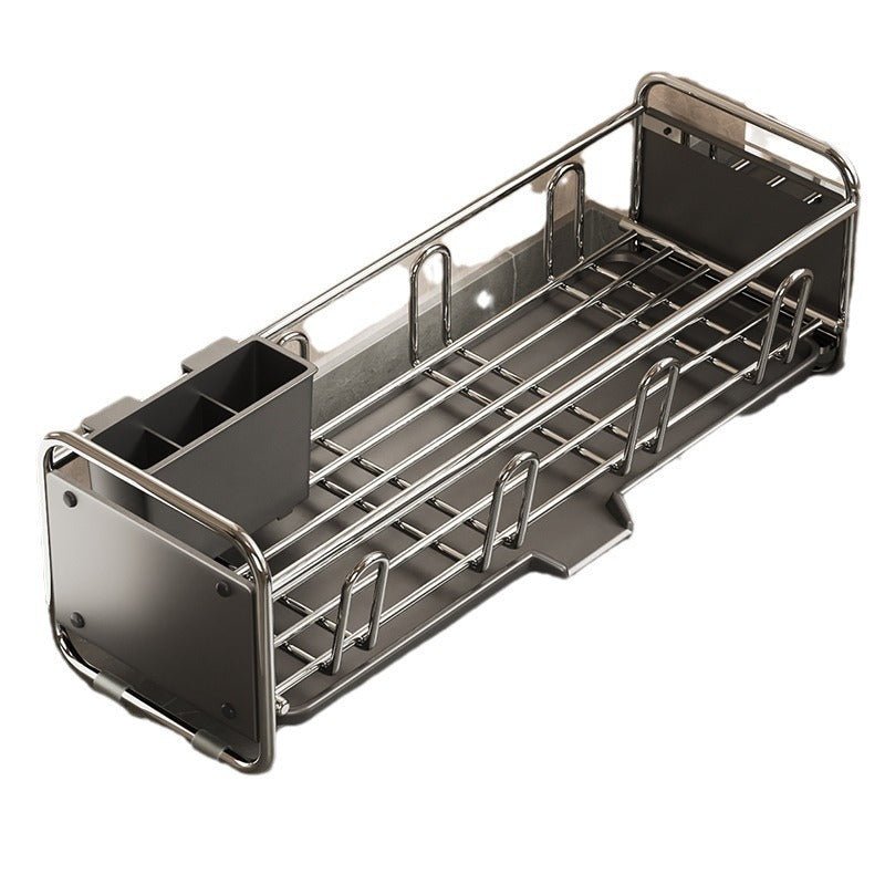 Space-Efficient Dish Drying Rack for Clutter-Free Kitchens