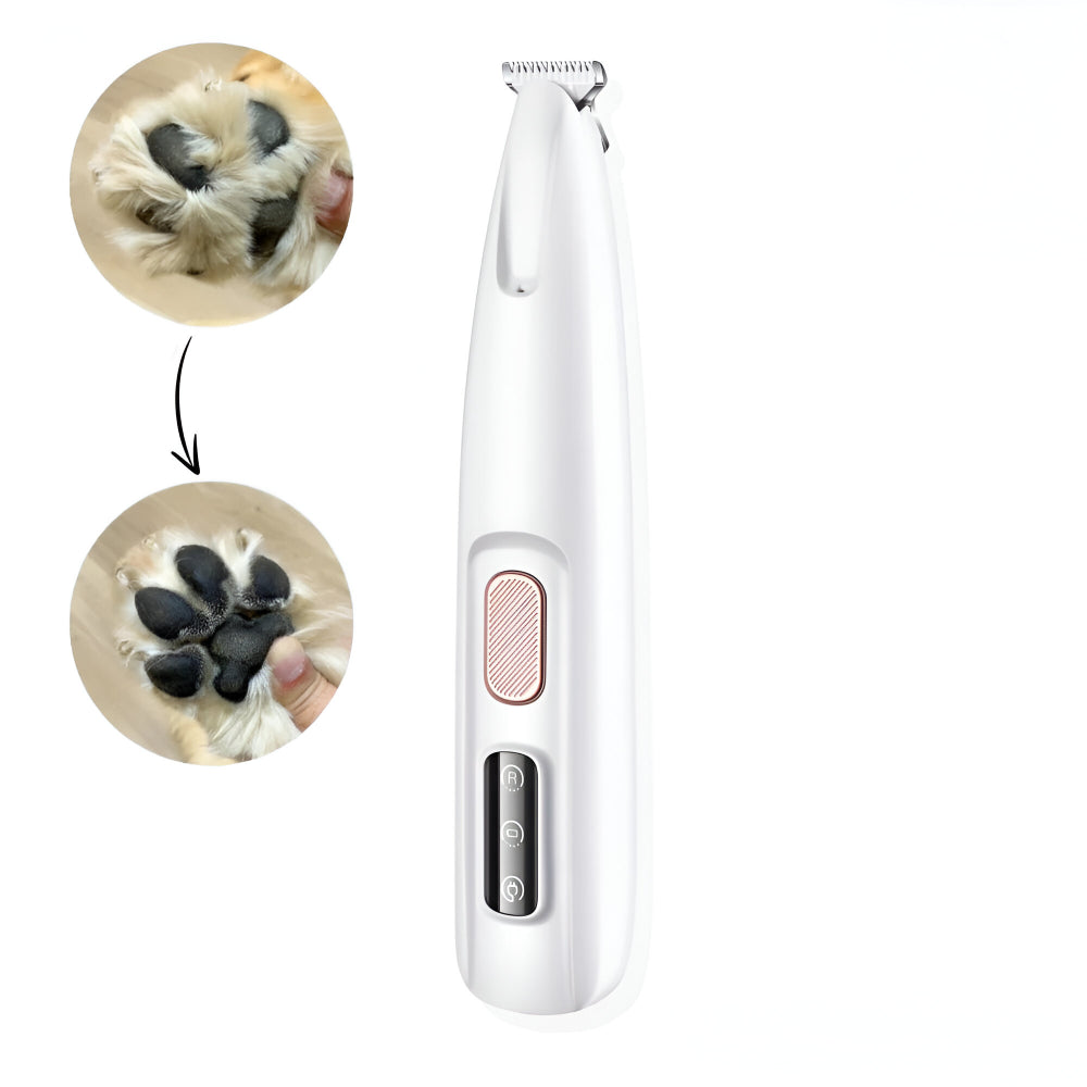 Whisper-Quiet Rechargeable Dog Paw Groomer