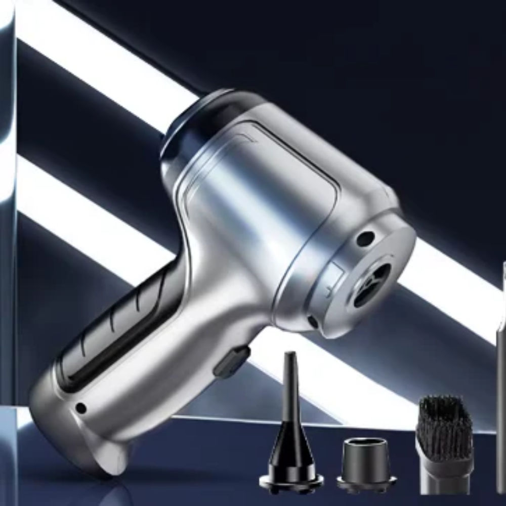 Portable Handheld Vacuum for Car Interior Cleaning – Cordless Design