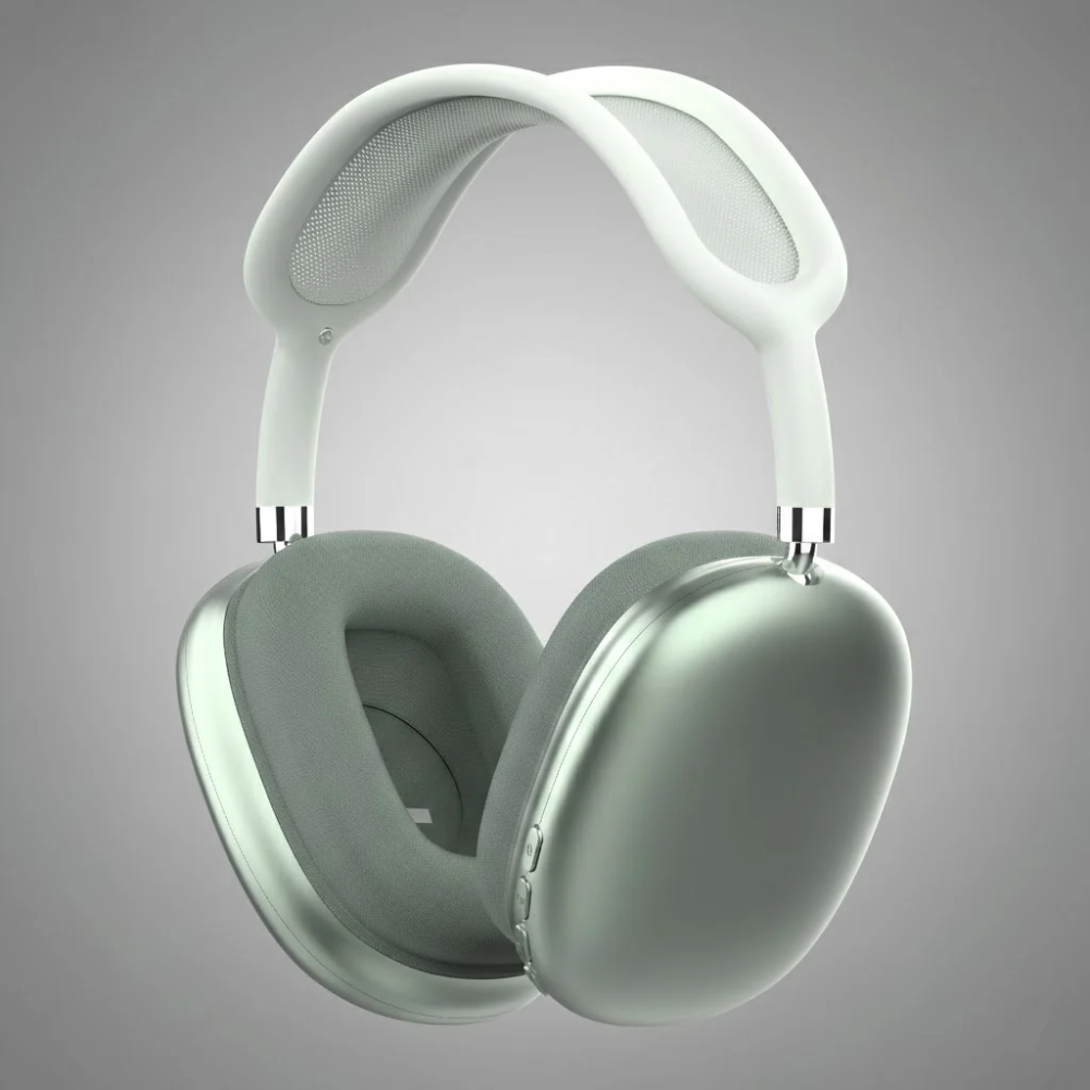 Bluetooth Over-Ear Headphones with Wireless Design and Noise Isolation