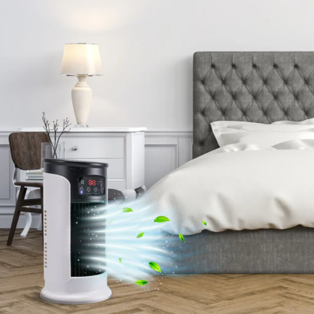 Compact Tower Air Cooler for Indoor Use – No Window Installation Needed