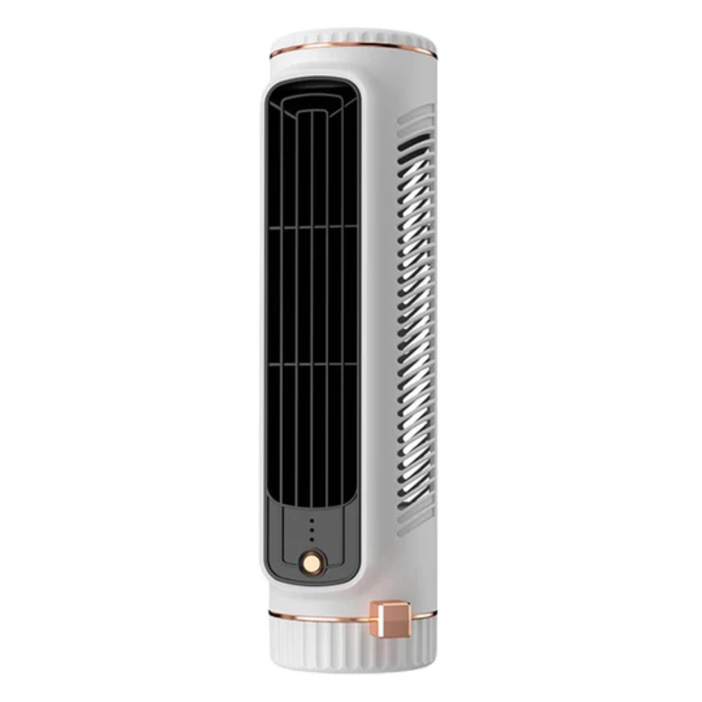 Bladeless Tower Fan for Cooling in Office and Bedroom - Portable Design