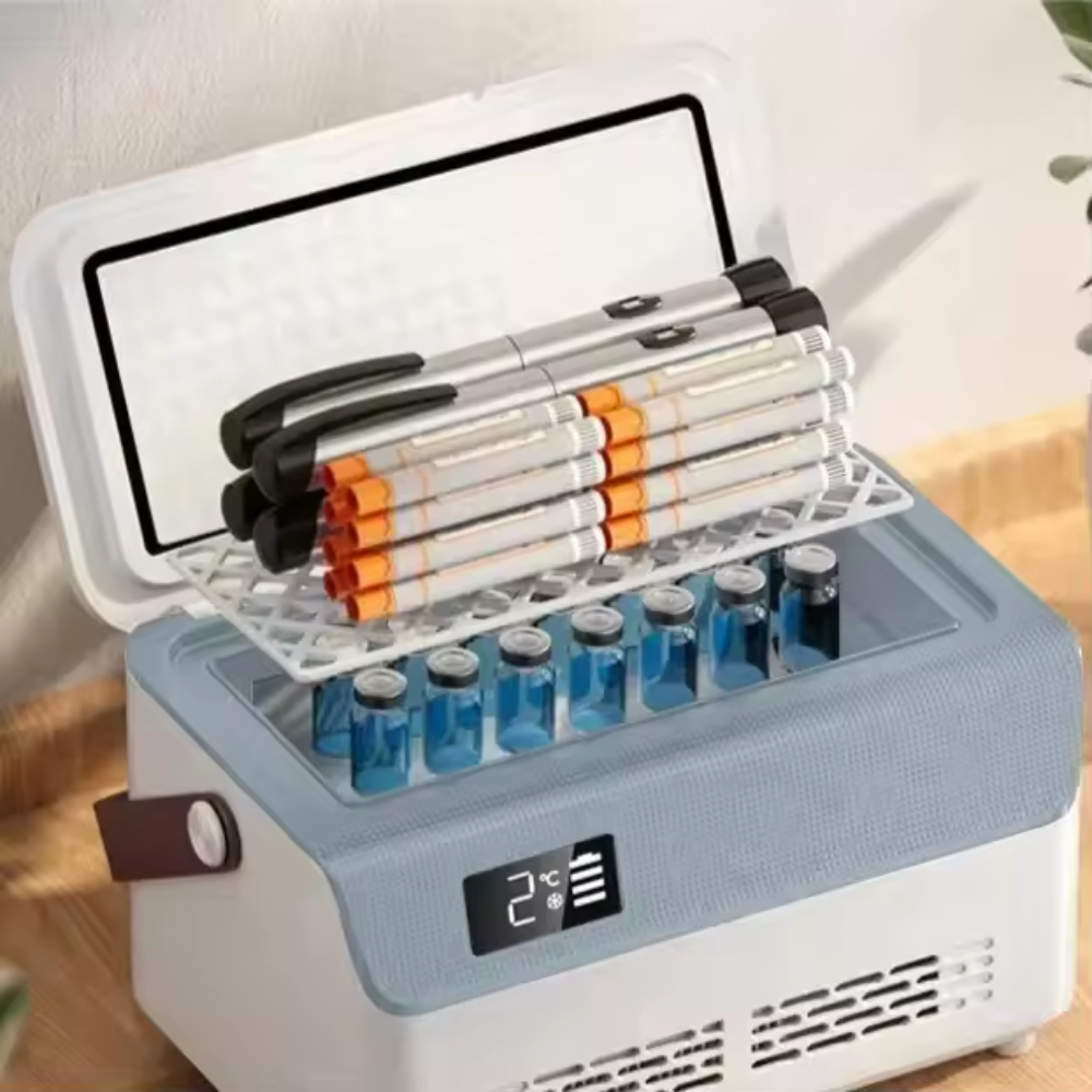 USB Rechargeable Portable Insulin Cooler for Travel and Home Use