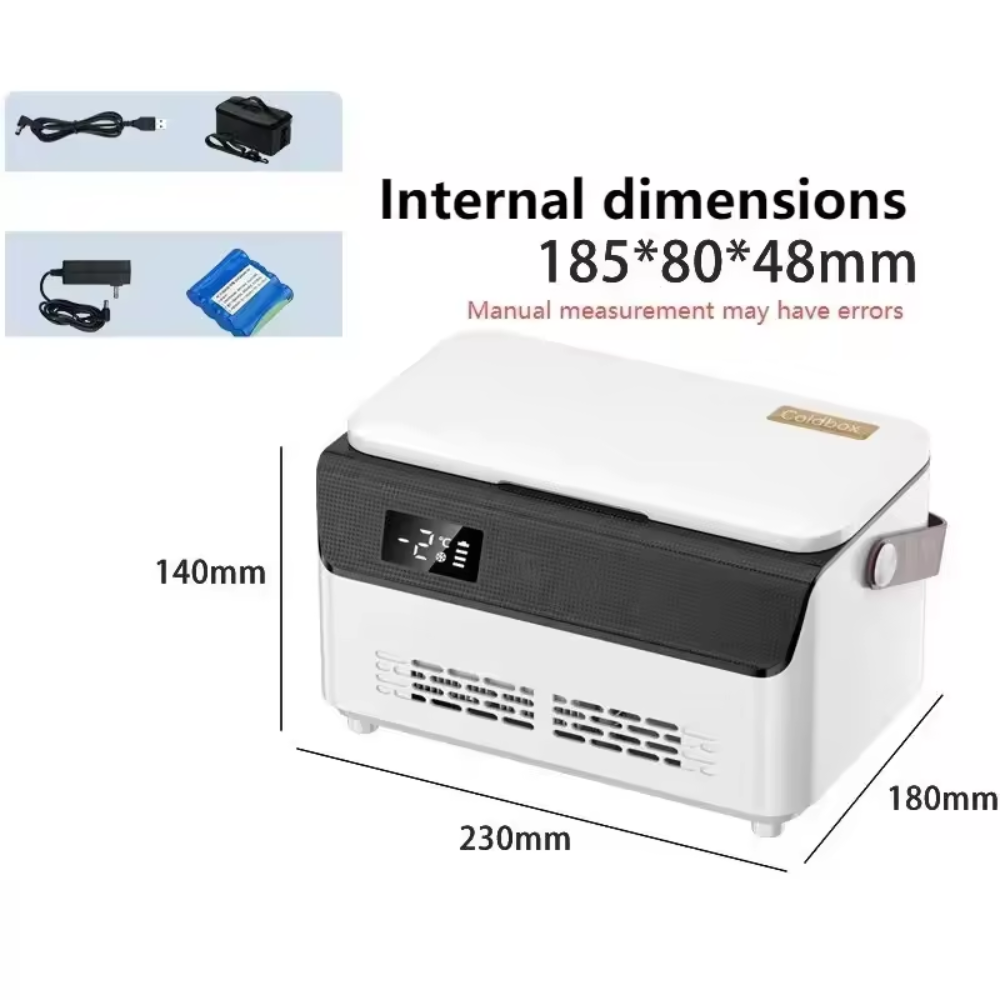 USB Rechargeable Portable Insulin Cooler for Travel and Home Use
