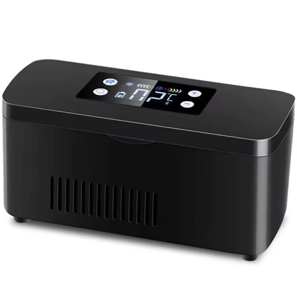 Travel Insulin Cooler with Built-in Battery for Medication Preservation