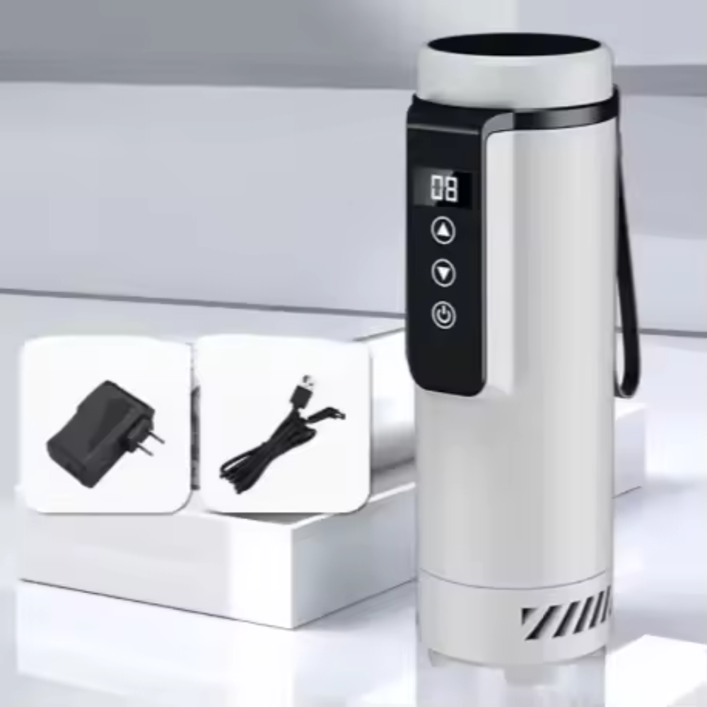 Travel-Friendly Insulin Pen Cooler with LED Temp Display for Vehicles