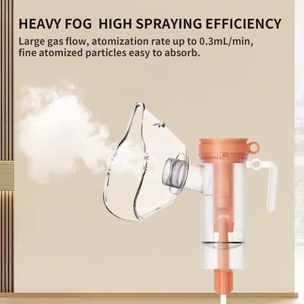 Quiet Operation Portable Nebulizer with Storage Case and Masks for All Ages