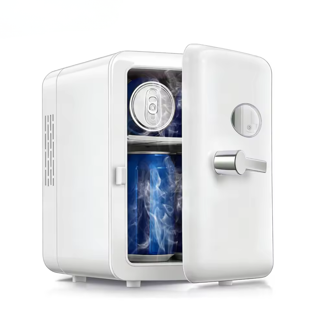 Compact Beauty Fridge for Skincare and Cosmetics – Cooling & Heating