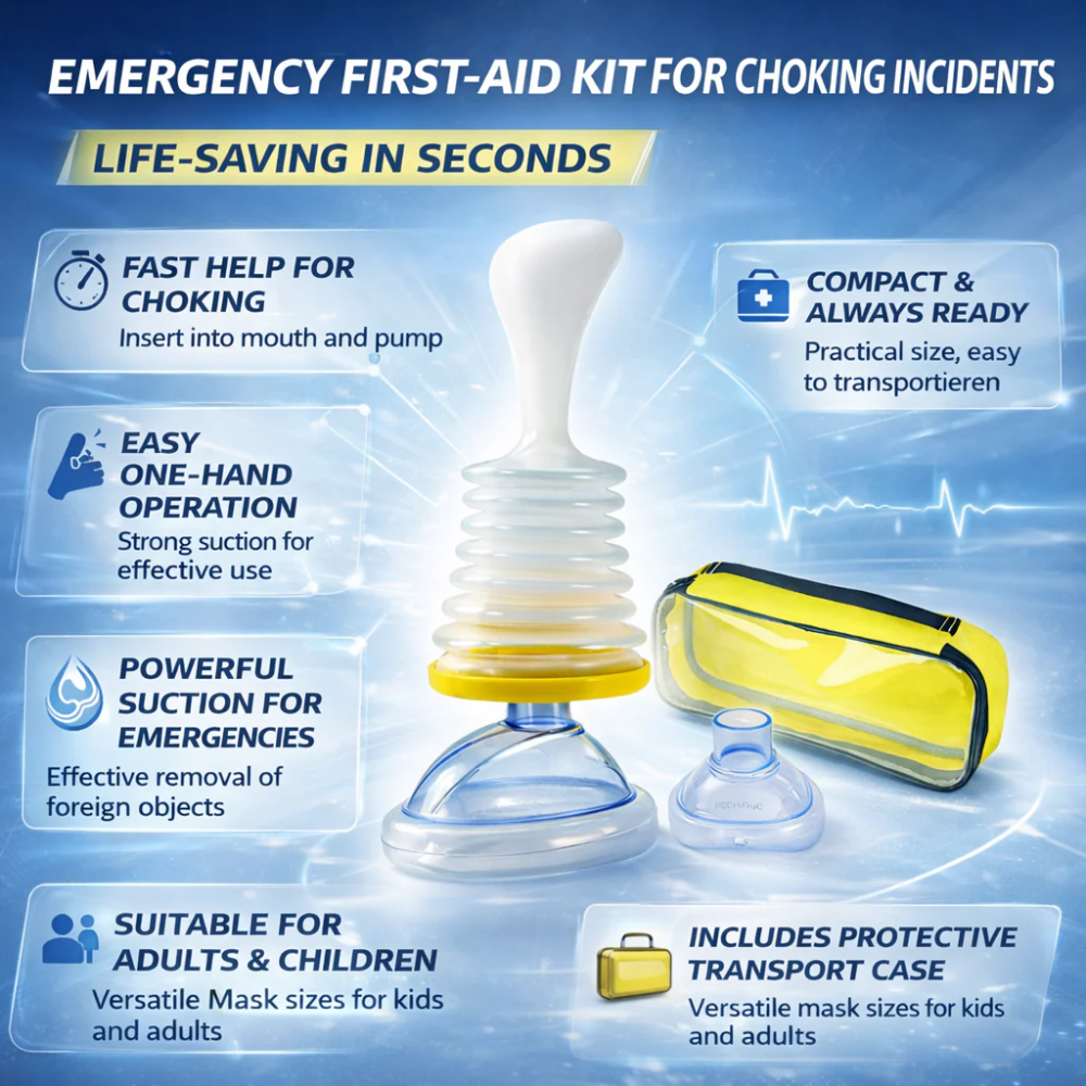 Travel and Home Airway Assistance Kit - Portable Emergency Solution