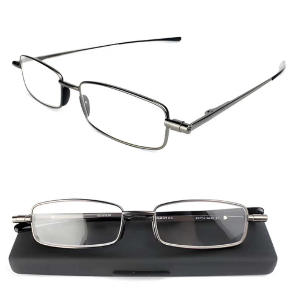 Compact and Collapsible Eyeglasses for Him and Her