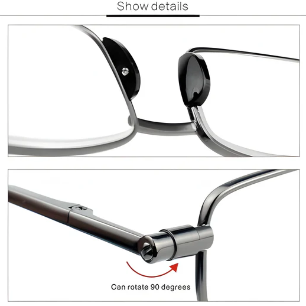 Compact and Collapsible Eyeglasses for Him and Her