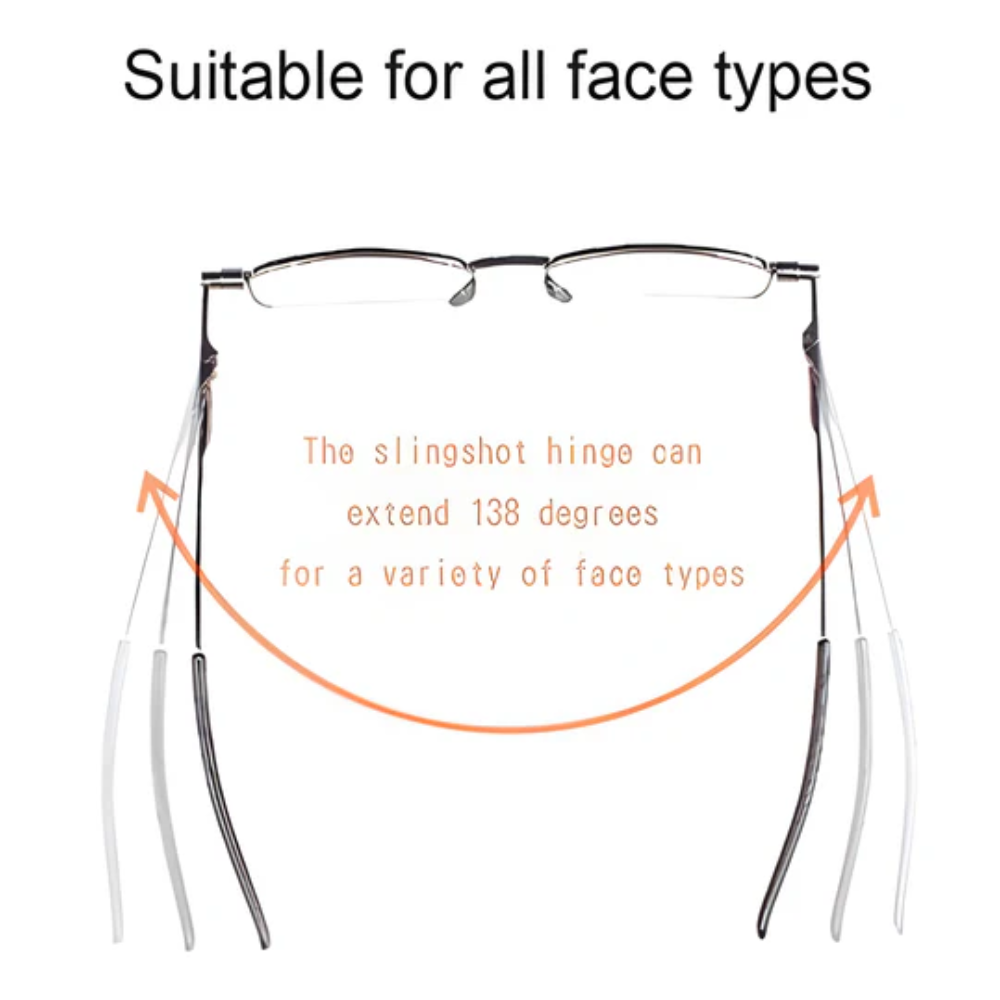 Compact and Collapsible Eyeglasses for Him and Her