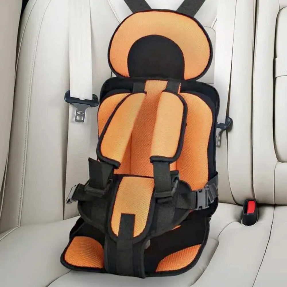 Child Booster Cushion for Car with Seat Belt – Portable for Toddlers