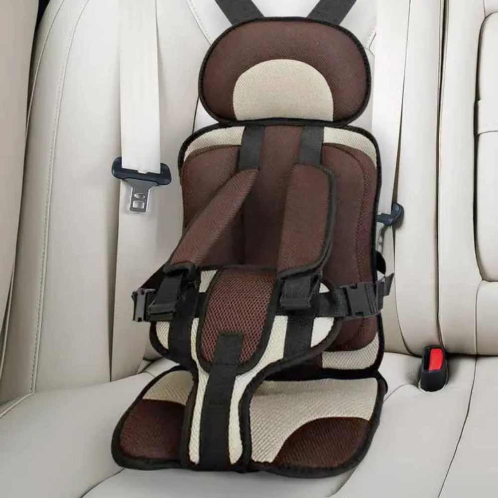 Child Booster Cushion for Car with Seat Belt – Portable for Toddlers