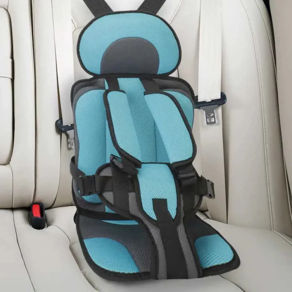 Child Booster Cushion for Car with Seat Belt – Portable for Toddlers
