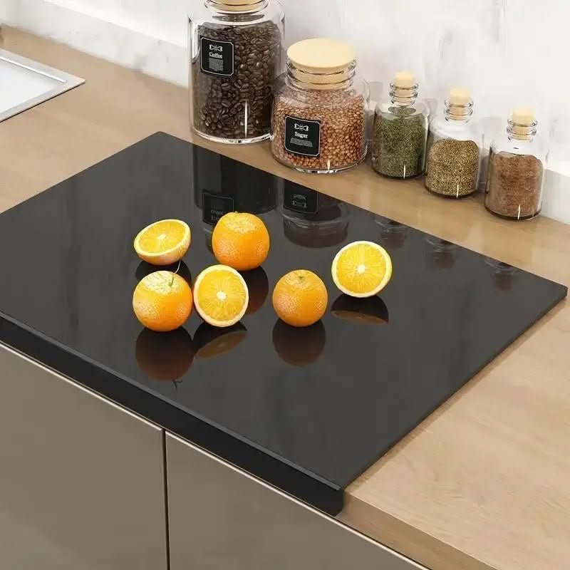 Premium Acrylic Kitchen Cutting Board with Anti-Slip Grip