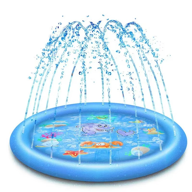 Outdoor Cooling Mat for Dogs – 60/67 Splash Pad with Sprinkler