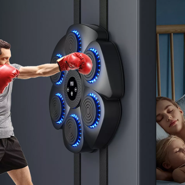 Interactive Punching Pad with Rhythm Guidance for Coordination and Cardio