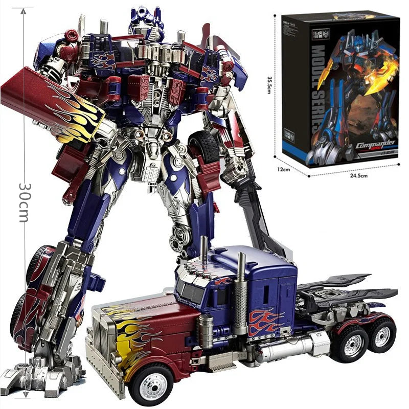 Remote Control Transformer Robot Toy Figure – 30cm Interactive Model with Accessories