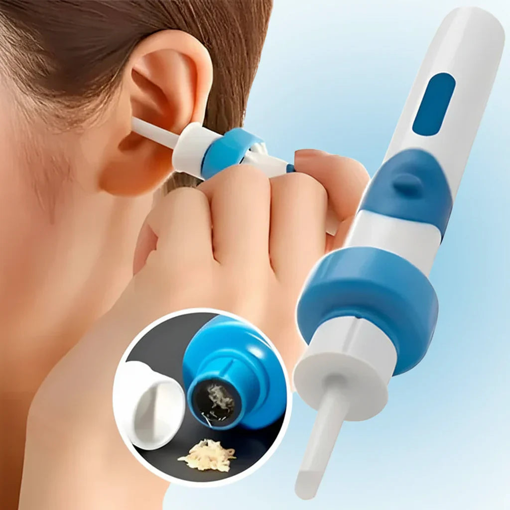 Gentle Ear Wax Remover with Suction and Soft Tips