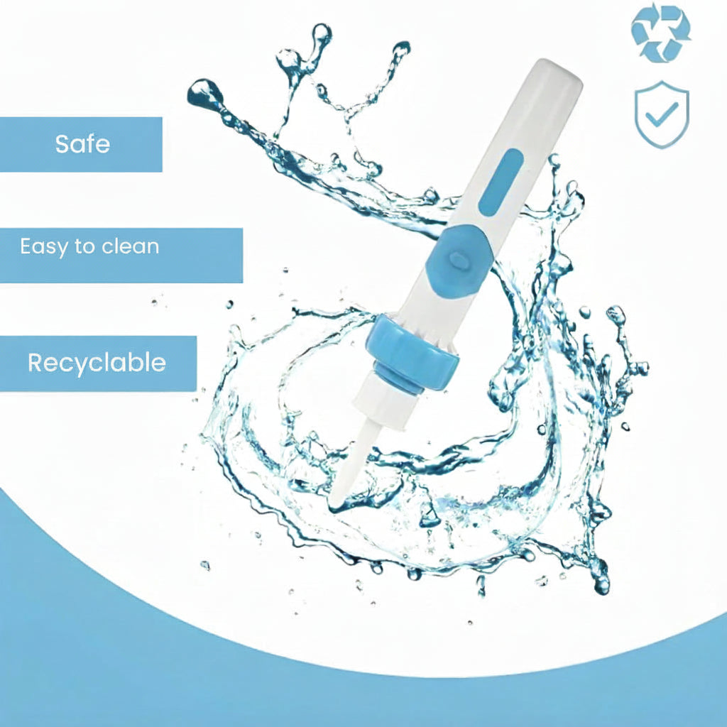 Gentle Ear Wax Remover with Suction and Soft Tips