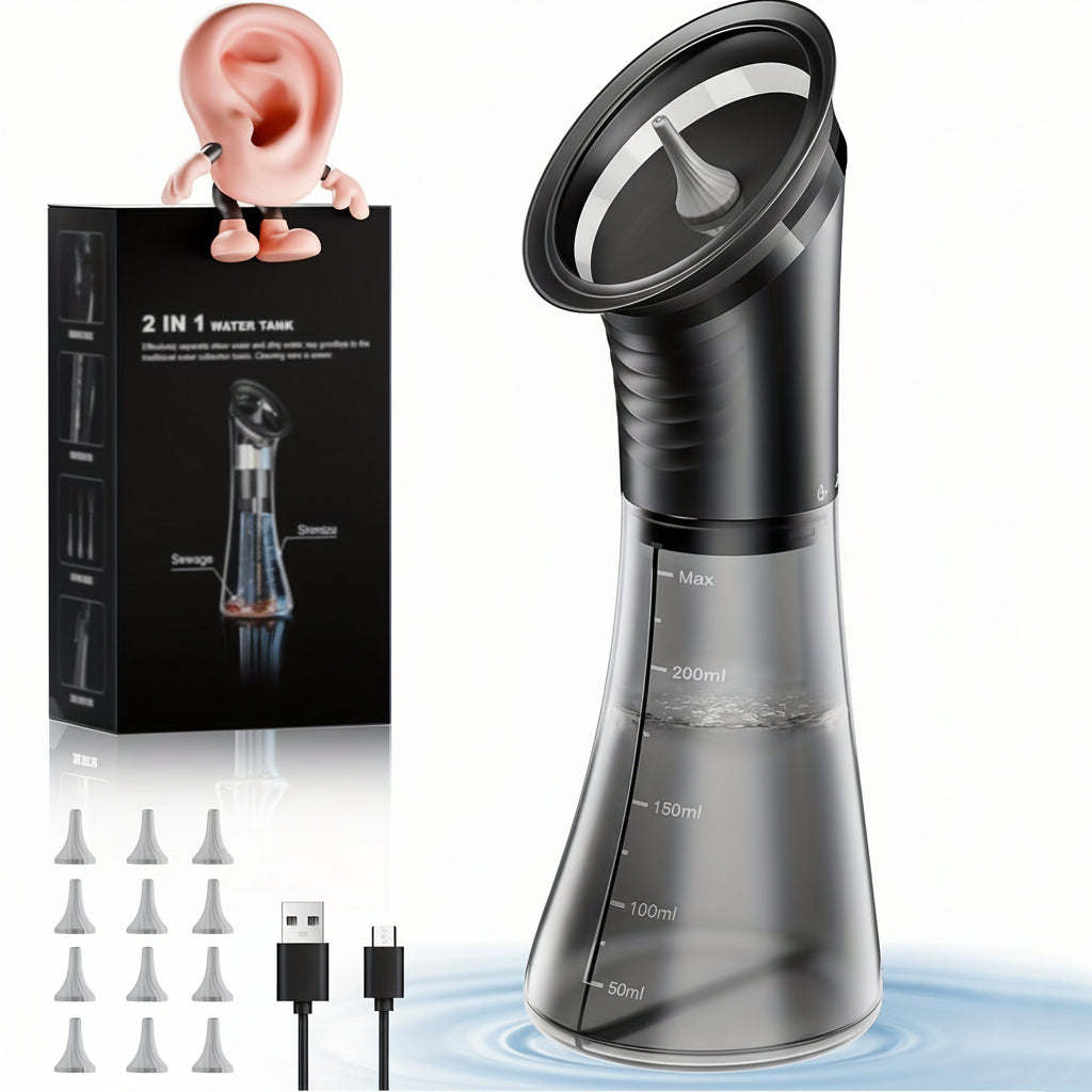 Rechargeable Ear Hygiene Cleaner with Gentle Water Flow