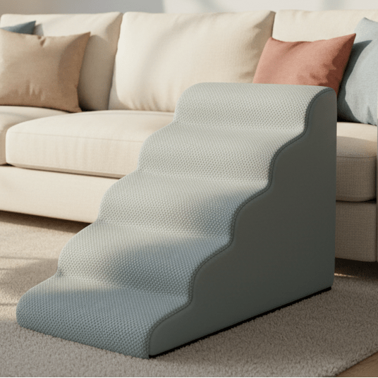 PetSafe Elevation Five-Step Foam Ramp with Removable Cover