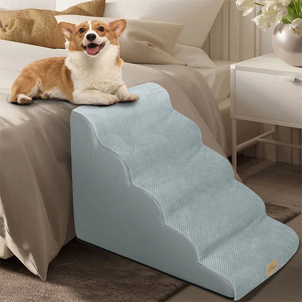 PetSafe Elevation Five-Step Foam Ramp with Removable Cover