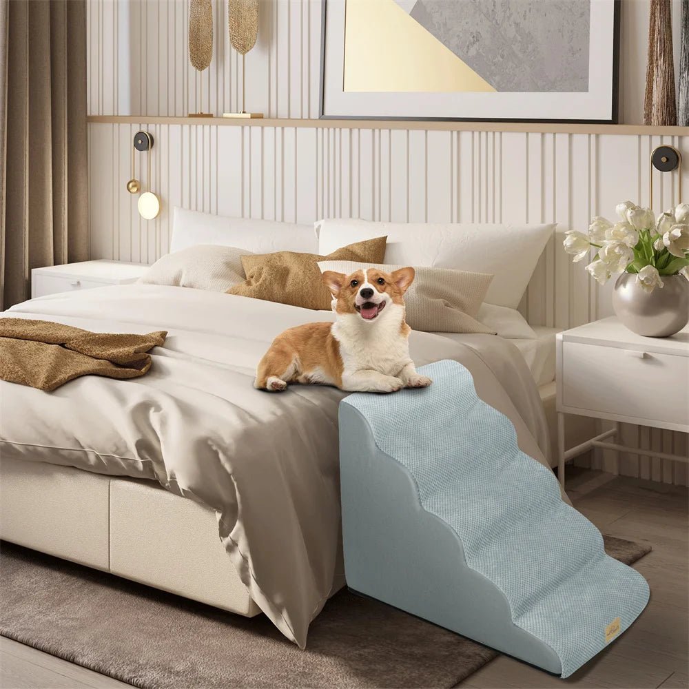 PetSafe Elevation Five-Step Foam Ramp with Removable Cover