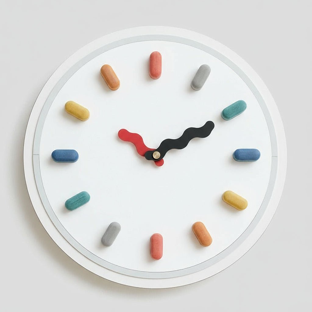 Eco-Friendly 3D Wall Clock with Silent Precision Movement