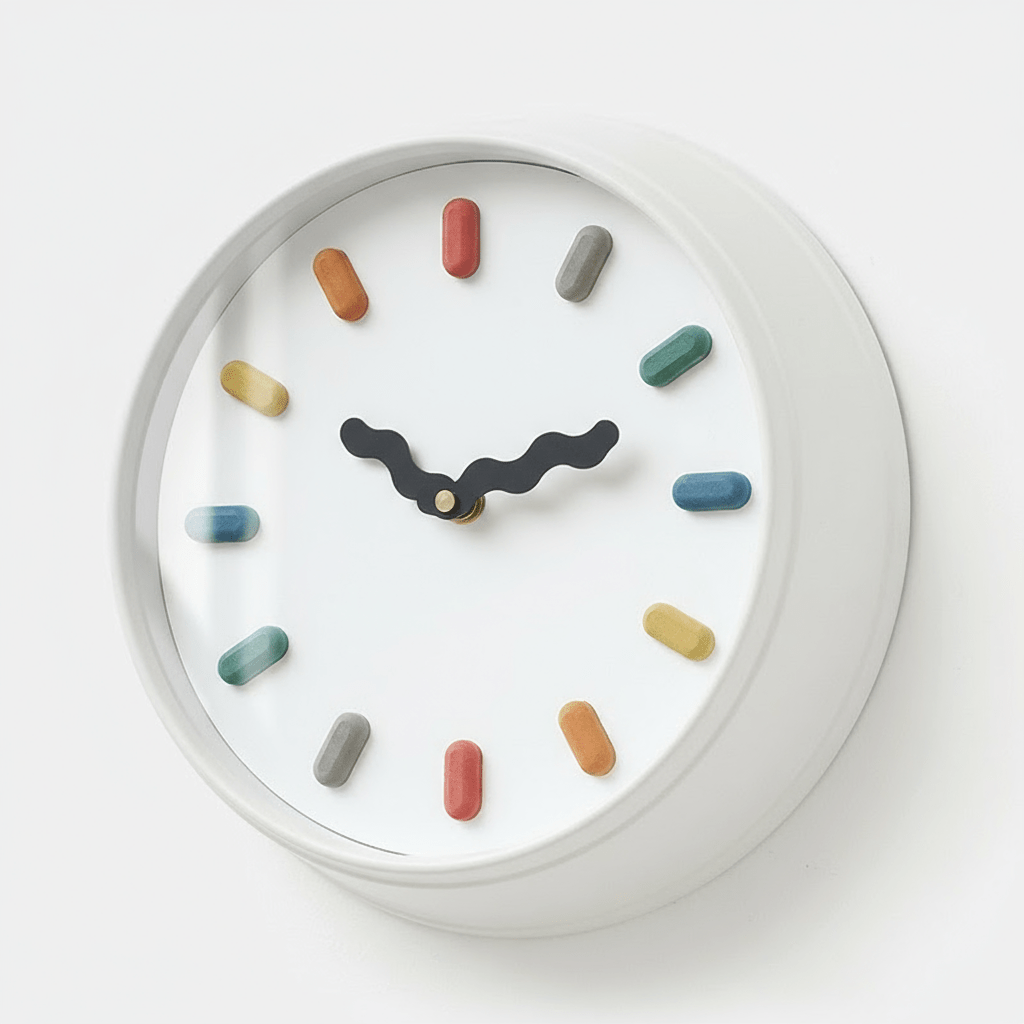 Eco-Friendly 3D Wall Clock with Silent Precision Movement