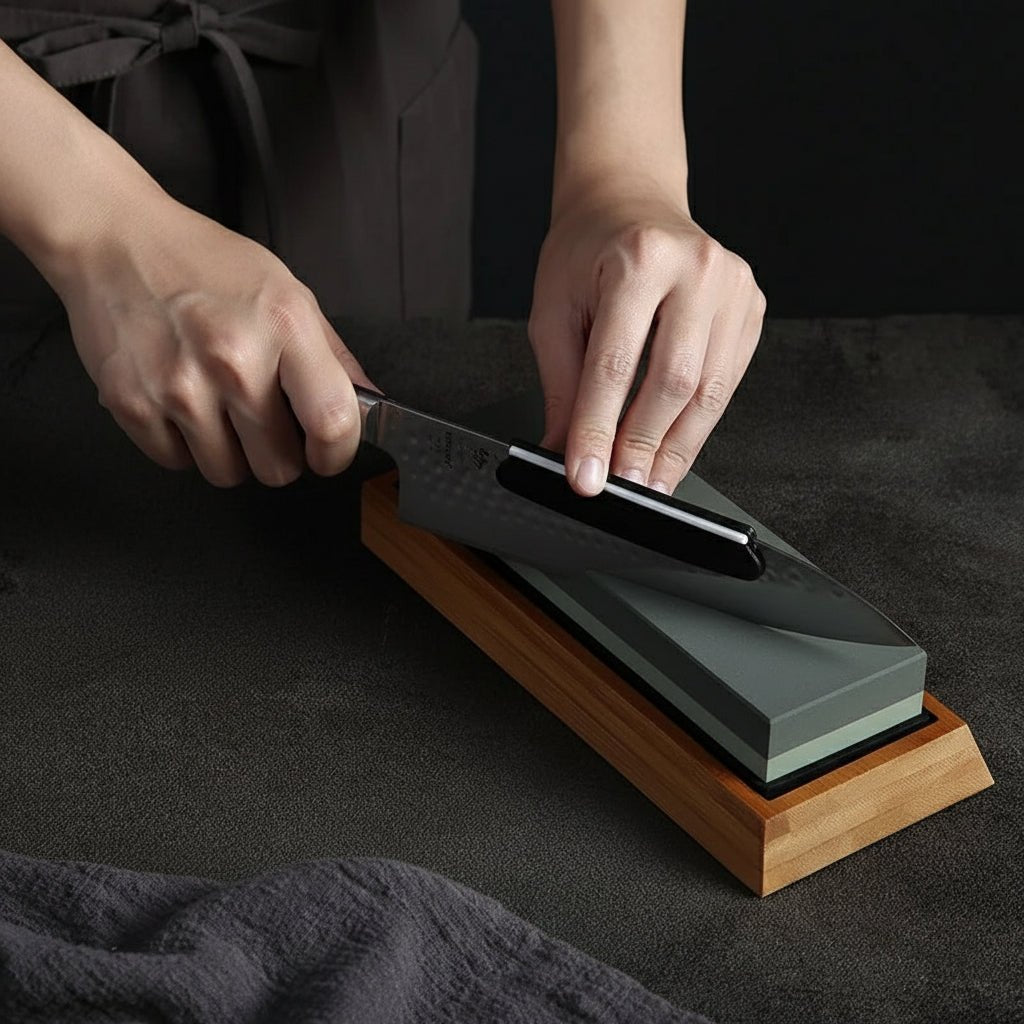 PrecisionSharp 360° Knife Sharpening Station with Diamond Stone