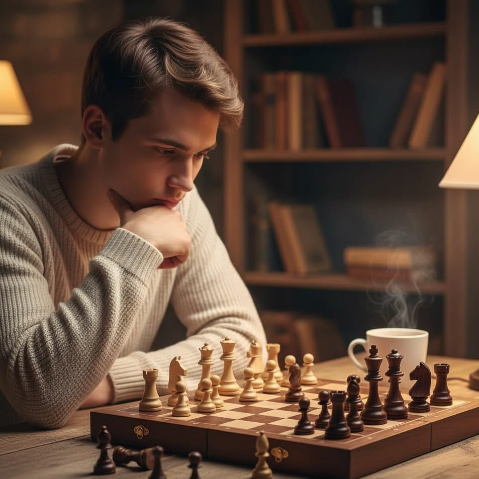 ClassicCraft Wooden Chess Set with Elegant Foldable Design