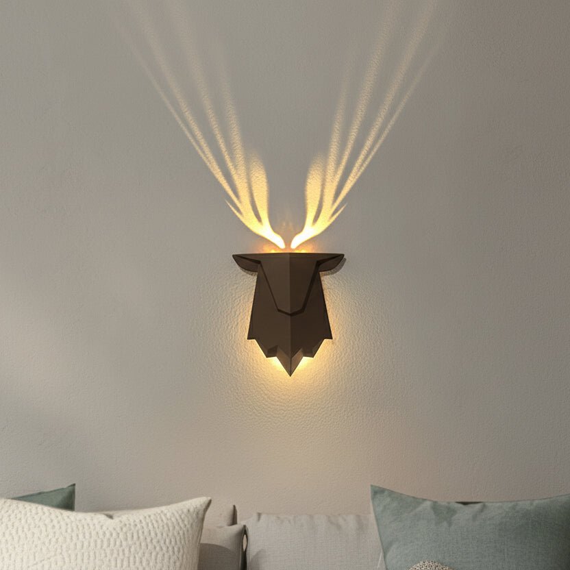 Remote-Controlled Wall Lamp with Dimming Feature for Home Decor