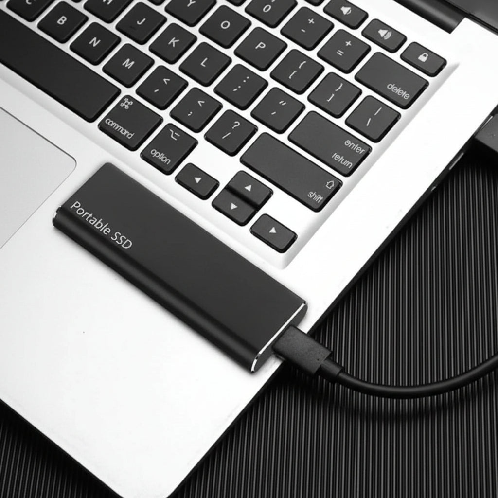 Compact 500GB USB-C Portable Hard Drive for Effortless Storage