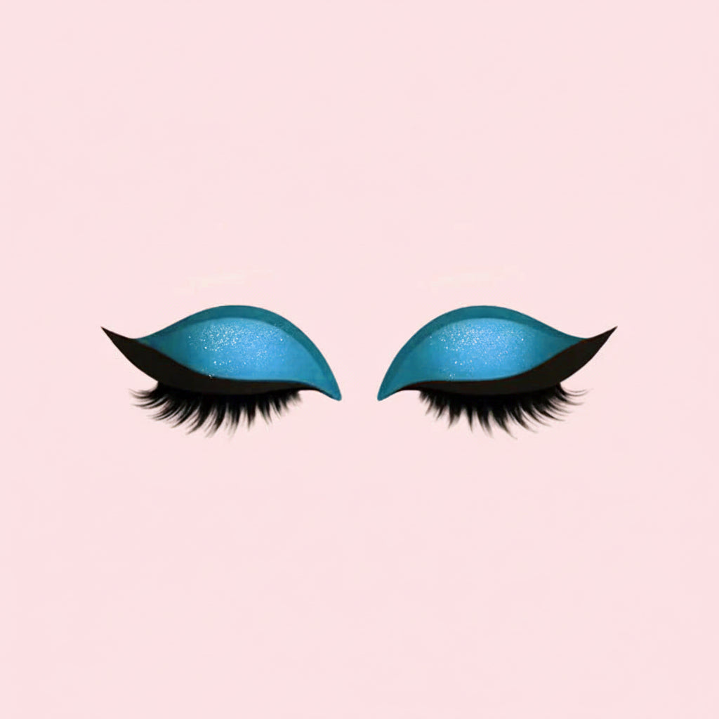 All-in-One Eye Makeup Stickers with Lashes and Shadow