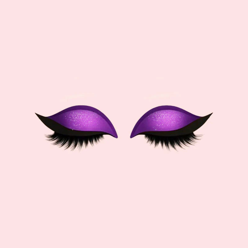 All-in-One Eye Makeup Stickers with Lashes and Shadow