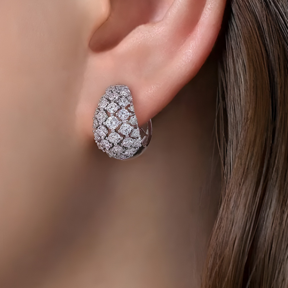 Radiant Crystal Cluster Stud Earrings for Every Occasion