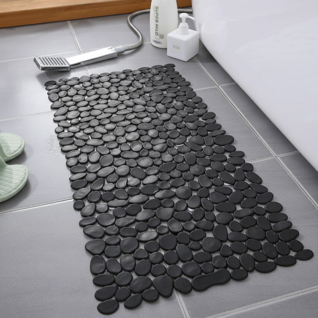 Natural Stone Non-Slip Bath Mat for Ultimate Safety and Comfort