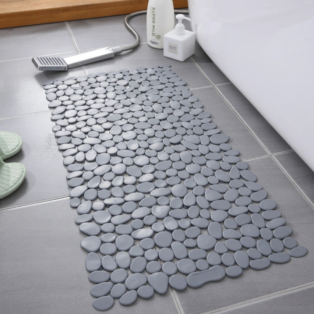 Natural Stone Non-Slip Bath Mat for Ultimate Safety and Comfort