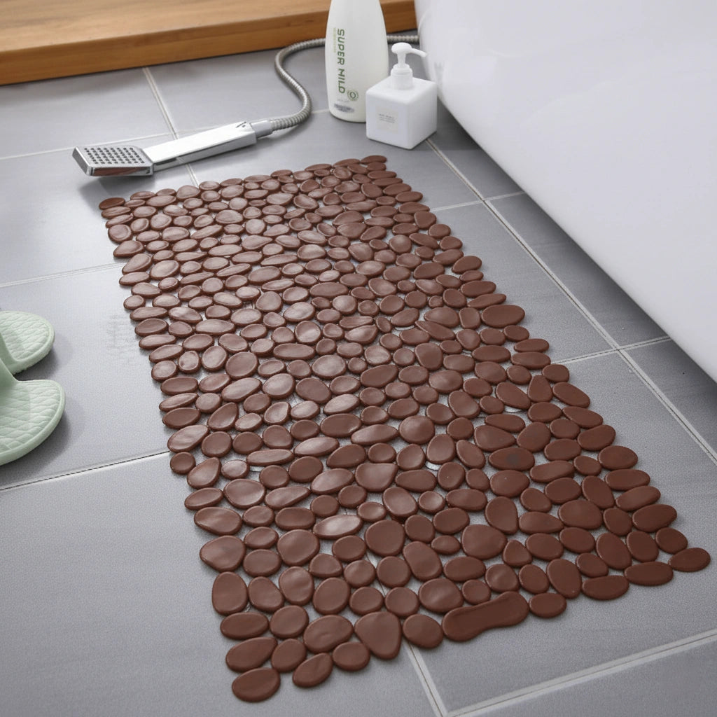 Natural Stone Non-Slip Bath Mat for Ultimate Safety and Comfort