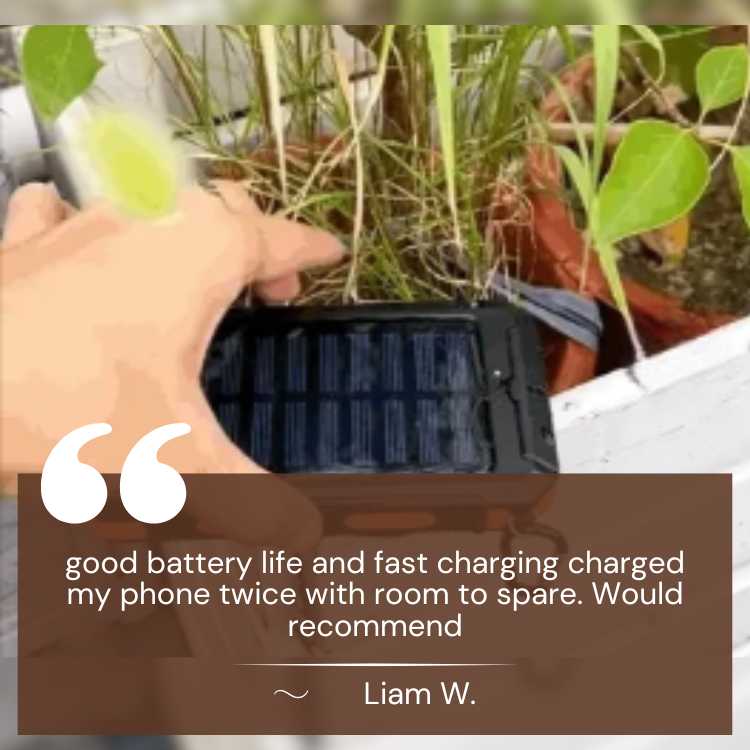 10,000mAh Waterproof Portable Solar Charger for Outdoor Use