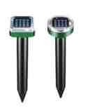 Solar Ultrasonic Rodent Repellent with Adjustable Frequency for Outdoor Use